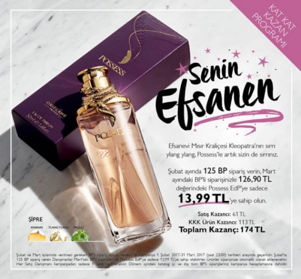 Oriflame Kat Kat Kazan Programı Şubat 2017